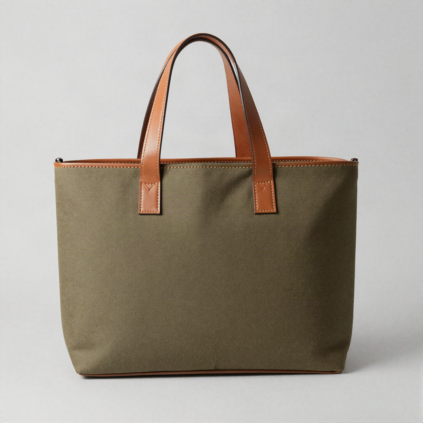 Waxed Canvas Tote Bag