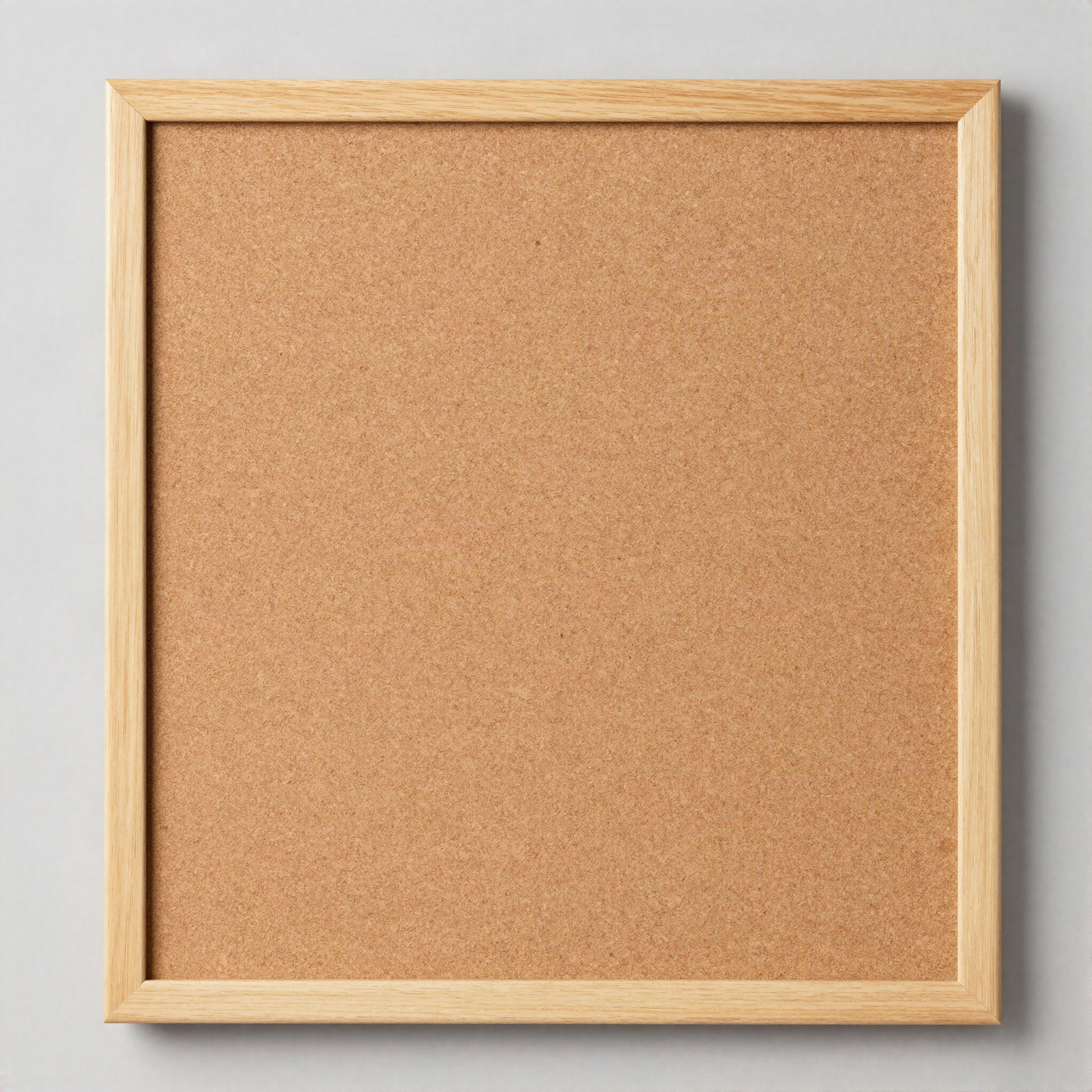 Cork Pin Board with Oak Frame